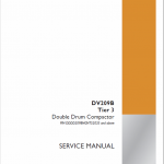 Case DV209B Double Drum Compactor Service Manual