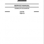 Case CX700 Crawler Excavator Service Manual