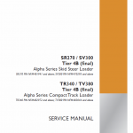 Case SR270, SV300, SV340, TR340, TV380 SkidSteer Service Manual (Tier 4B) - Image 2