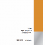 Case 750M Crawler Dozer Service Manual - Image 2