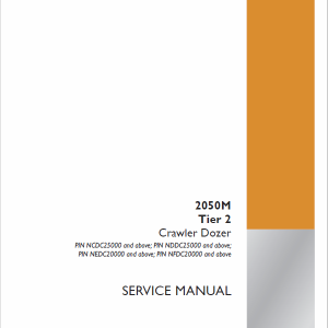 Case 2050M Crawler Dozer Service Manual - Image 9