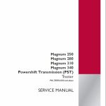 Case 250, 280, 310, 340, 380 Magnum Tractor Service Manual - Image 2
