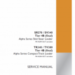 Case SR270, SV300, SV340, TR340, TV380 SkidSteer Service Manual (Tier 4B) - Image 3