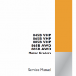 Case 845B, 845B DHP, 865B, 865 VHP, 865B AWD Grader Service Manual - Image 2