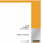 Case 521G Loader Service Manual - Image 2