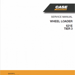 Case 621E Wheel Loader Service Manual - Image 2