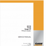 Case 621G, 721G Wheel Loader Service Manual - Image 2
