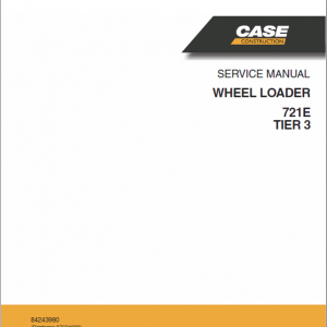 Case 721E Wheel Loader Service Manual - Image 2