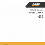 Case 821E Wheel Loader Service Manual - Image 2