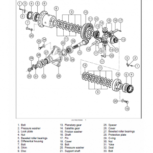 Case W20F Wheel Loader Service Manual - Image 3