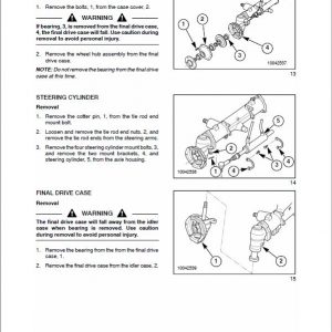 Case DX18E, DX22E, DX24E, DX25E Tractor Service Manual - Image 3