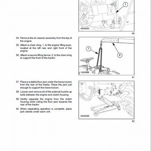 Case DX31, DX34 Tractor Service Manual - Image 4