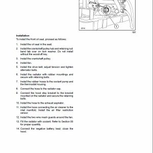 Case JX95 Straddle Tractor Service Manual - Image 3