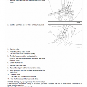 Case DV36, DV45, DV45CC Roller Service Manual - Image 3