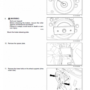 Case DV23, DV26, DV23CC, DV26CC Roller Service Manual - Image 3