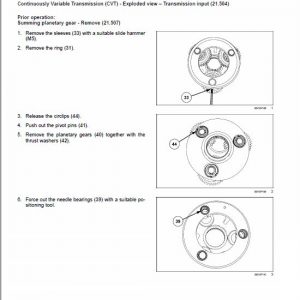 Case 110, 120, 130 Maxxum CVT Tractor Service Manual - Image 3