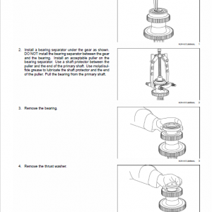 Case 851 EX Backhoe Loader Service Manual - Image 3