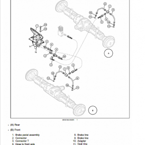 Case W20F Wheel Loader Service Manual - Image 4