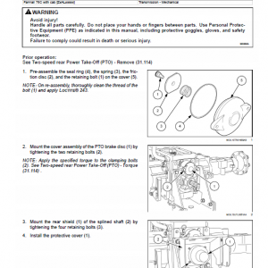 Case Farmall 75C Efficient Power Tractor Service Manual - Image 4