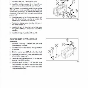 Case DX25, DX29, DX33 Tractor Service Manual - Image 5