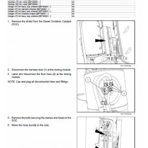 Case 370, 420, 470, 500 Rowtrac Tractor Service Manual - Image 4