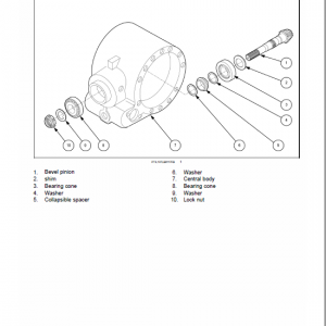 Case 851 EX Backhoe Loader Service Manual - Image 4