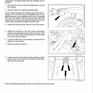 Case 821G, 921G Wheel Loader Service Manual - Image 4