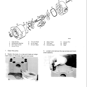 Case 584E, 585E, 586E Forklift Service Manual - Image 5