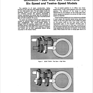 Case David Brown 770, 780, 880, 990, 1200 Implematic Tractor Service Manual - Image 5