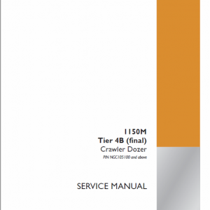 Case 1150M Crawler Dozer Service Manual - Image 4