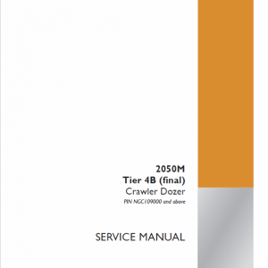 Case 2050M Crawler Dozer Service Manual - Image 4