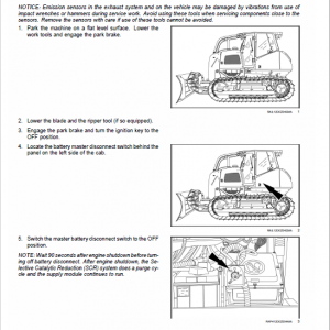 Case 1650M Crawler Dozer Service Manual - Image 6