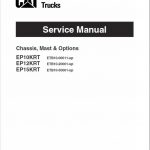 CAT EP10KRT, EP12KRT, EP15KRT Forklift Lift Truck Service Manual