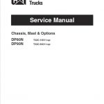 CAT DP80N, DP90N Forklift Lift Truck Service Manual