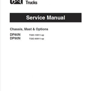 CAT DP80N, DP90N Forklift Lift Truck Service Manual