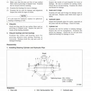 CAT EP16N-48V, EP18N-48V, EP20CN-48V Forklift Lift Truck Service Manual - Image 4