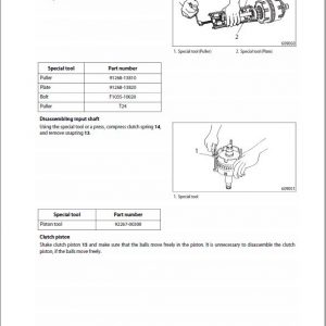 CAT GC35K, GC40K, GC40K STR, GC45K SWB, GC45K STR Lift Truck Service Manual - Image 5