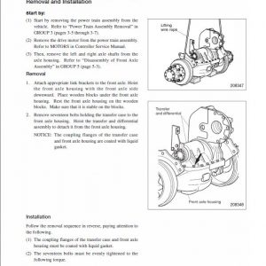 CAT EP20K, EP25K, EP30K, EP35K Forklift Lift Truck Service Manual - Image 5