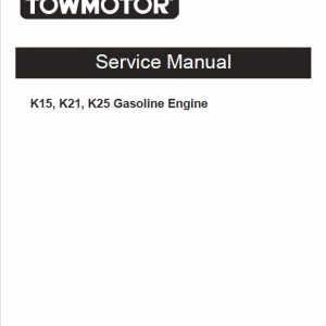 CAT DP20S, DP25S, DP30S Forklift Lift Truck Service Manual - Image 3