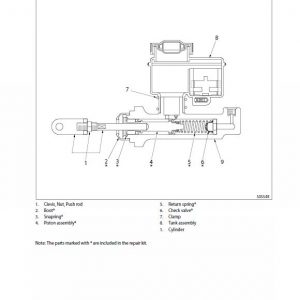 CAT DP20S, DP25S, DP30S Forklift Lift Truck Service Manual - Image 5