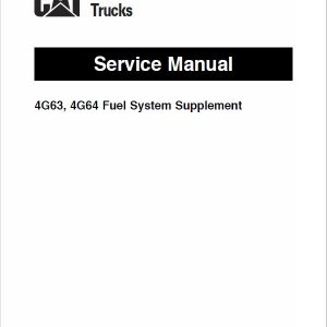 CAT DP15K, DP18K, DP20K, DP25K, DP30K, DP35K Forklift Service Manual - Image 3