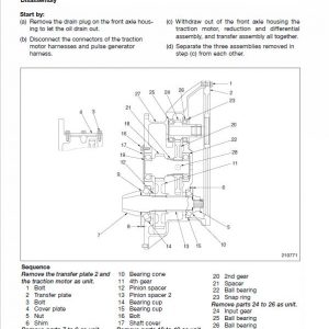 CAT EC35N, EC40N, EC45N, EC55N Forklift Lift Truck Service Manual - Image 4