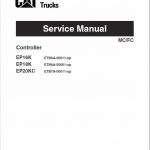 CAT EP16K, EP18K, EP20KC Forklift Lift Truck Service Manual - Image 2
