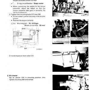 Komatsu WA200-1 Wheel Loader Service Manual - Image 2