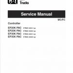 CAT EP20K-PAC, EP25K-PAC, EP30K-PAC, EP35K-PAC Forklift Service Manual - Image 2