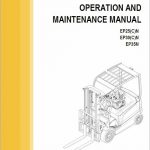 CAT EP25N, EP25CN, EP30N, EP30CN, EP35N Forklift Lift Truck Service Manual - Image 2
