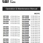 CAT GP15N, GP18N, GP20CN, GP20N Forklift Lift Truck Service Manual - Image 2