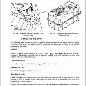 Komatsu Dressta 560C Wheel Loader Service Manual - Image 2