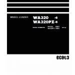 Komatsu WA320-6, WA320PZ-6 Wheel Loader Service Manual - Image 2