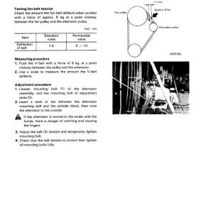 Komatsu WA380-1 Wheel Loader Service Manual - Image 2